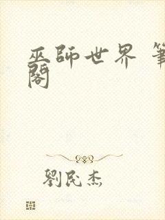 巫师世界 笔趣阁