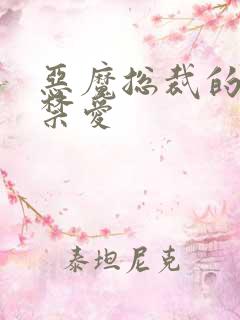 恶魔总裁的一夜禁爱