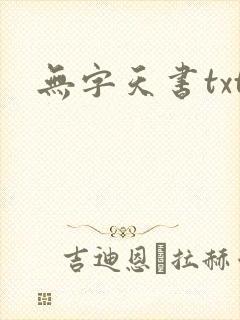 无字天书txt