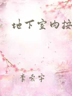 地下室肉按摩椅