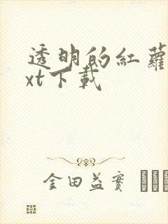 透明的红萝卜txt下载