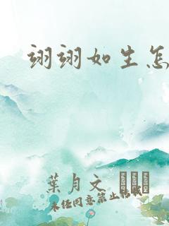 翊翊如生怎么读