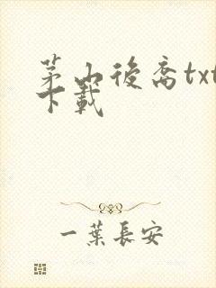 茅山后裔txt下载