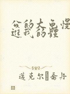 公的大龟慢慢挺进我的体