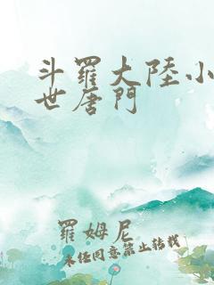 斗罗大陆小说绝世唐门