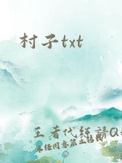 村子txt