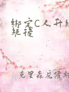 绑定C人升级系统后