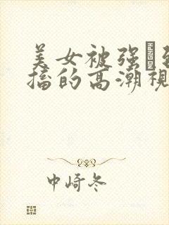 美女被强奷到抽搐的高潮视频喷奶水小说