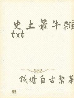 史上最牛杂货铺txt