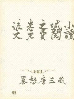 流光之城小说全文免费阅读