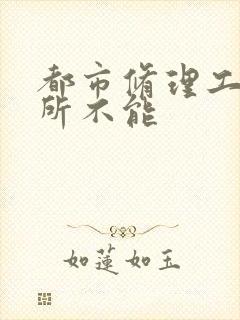 都市修理工之无所不能