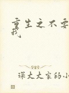 重生之不要爱上我