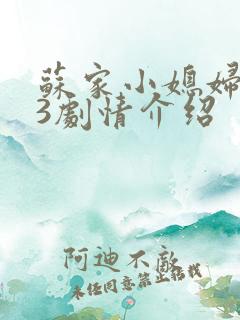 苏家小媳妇1v3剧情介绍