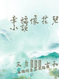 幸福像花儿一样小说
