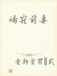 娇宠前妻