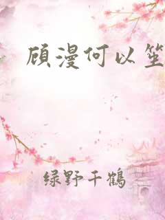 顾漫何以笙箫默