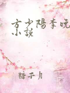 方少阳李晚晴的小说
