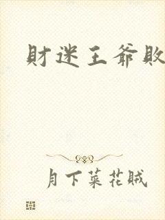 财迷王爷败金妃