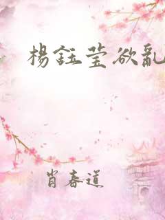 杨钰莹欲乱小说