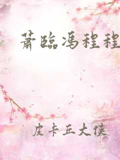 萧临冯程程小说