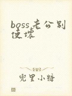 boss老公别使坏