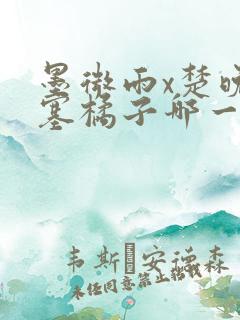 墨微雨x楚晚宁塞橘子哪一章