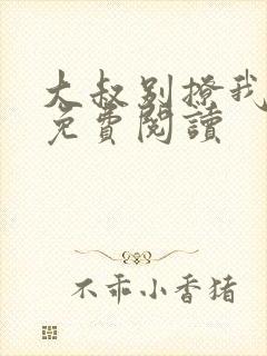 大叔别撩我小说免费阅读