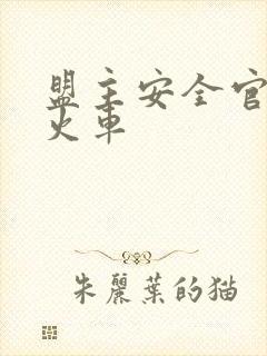 盟主安全官被开火车