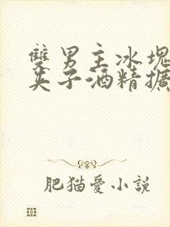 双男主冰块棉签夹子酒精扩张器