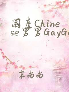 国产Chinese男男GayGayAPP