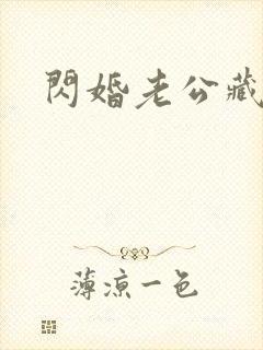 闪婚老公藏不住