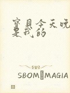 宝贝今天晚上你是我的