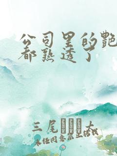 公司里的艳妇们都熟透了