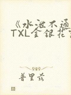 《水泄不通》 TXL金银花露