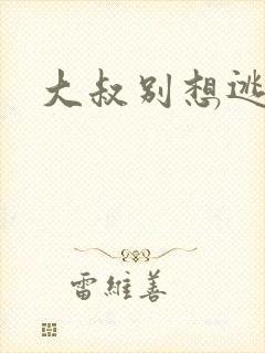 大叔别想逃