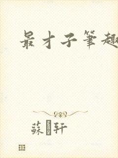 最才子笔趣阁