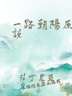 一路朝阳原著小说