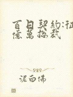 百日契约:征服亿万总裁