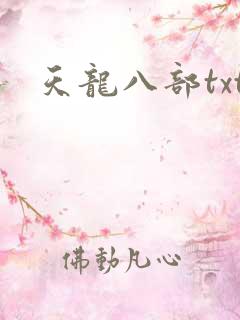天龙八部txt
