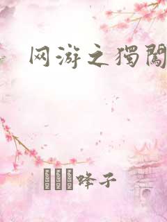 网游之独闯天涯