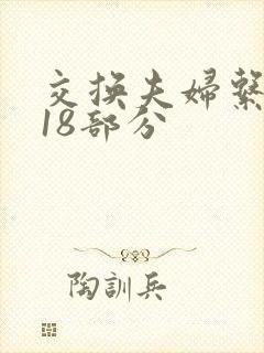 交换夫妇系列第18部分