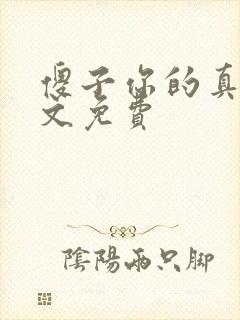 傻子你的真大全文免费