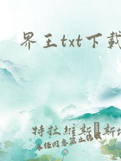 界王txt下载