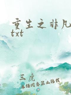 重生之非凡人生txt