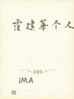 霍建华个人简历