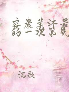 容岩叶沐最激烈的一次第几章