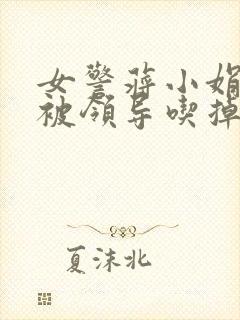 女警蒋小娟的奶被领导吃掉了