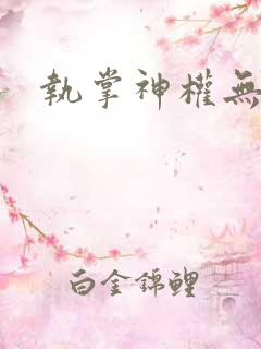 执掌神权无弹窗