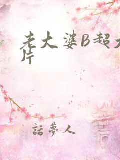 老大婆B超大图片