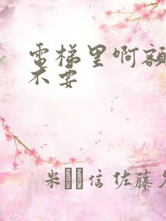 电梯里啊额嗯嗯不要